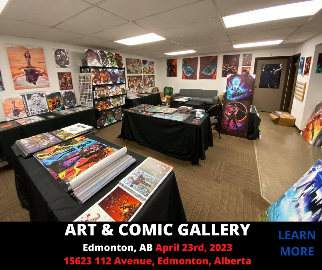 Our Art and Comics Gallery is Opening Its Doors!
