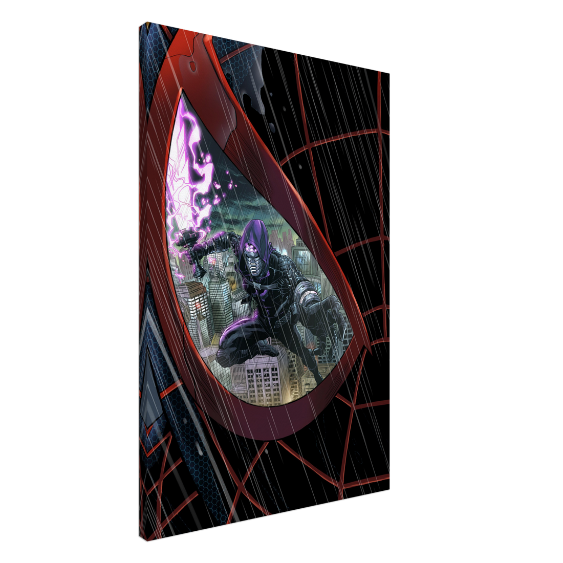MILES MORALES EYES TINKERER-LARGE CANVAS