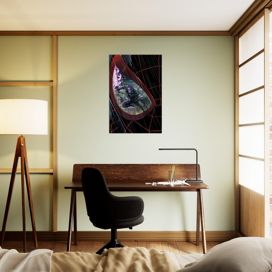 MILES MORALES EYES TINKERER-LARGE CANVAS