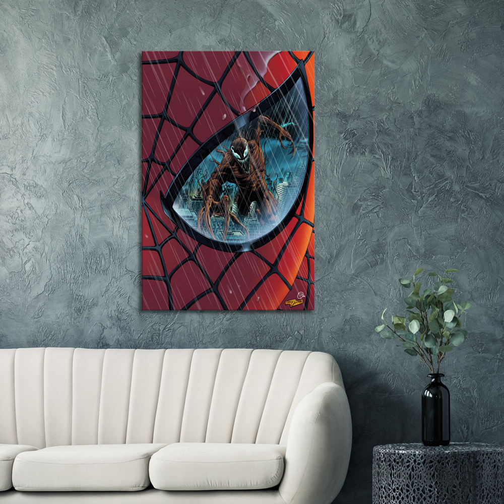 Spider Eyes Carnage-Large Canvas
