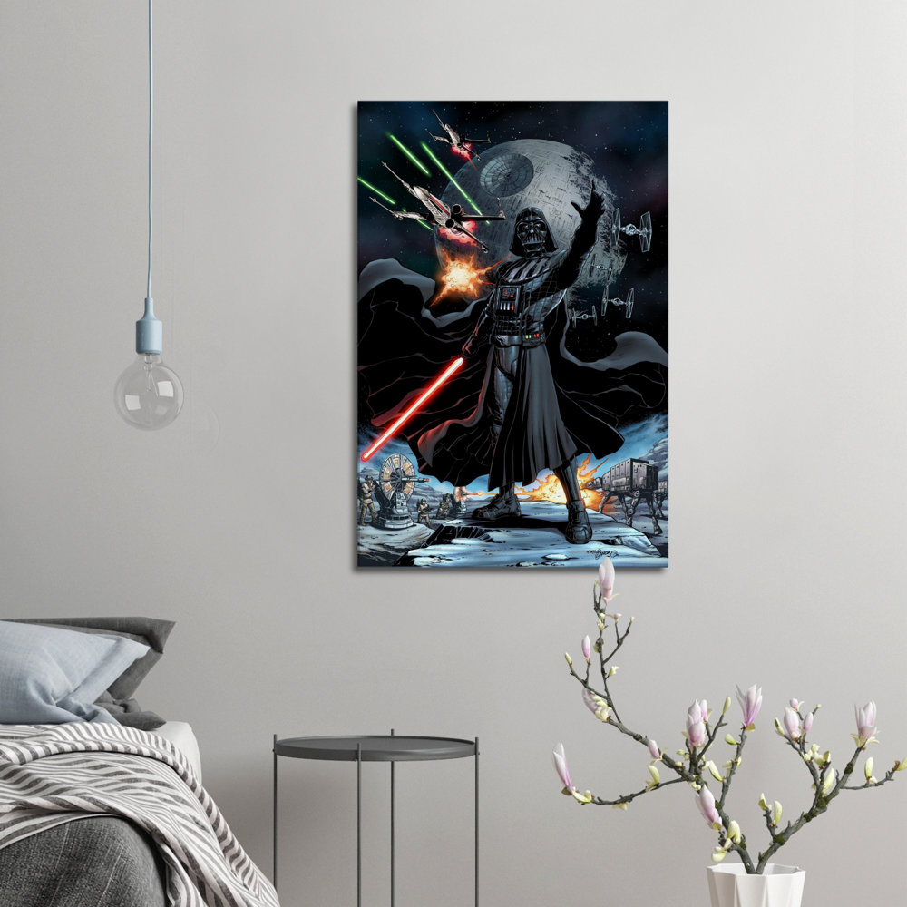 The Dark Emperor -Large Canvas