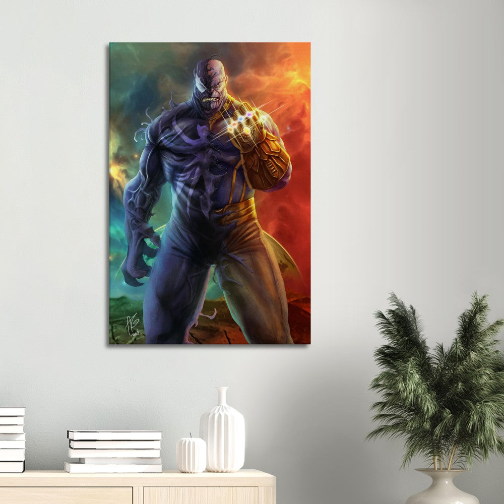 Venomous Thanos -Large Canvas