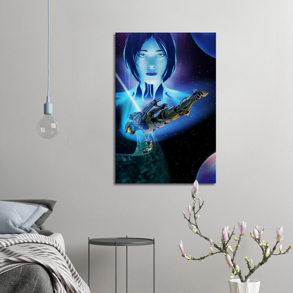 I'm not doing this for mankind -Large Canvas