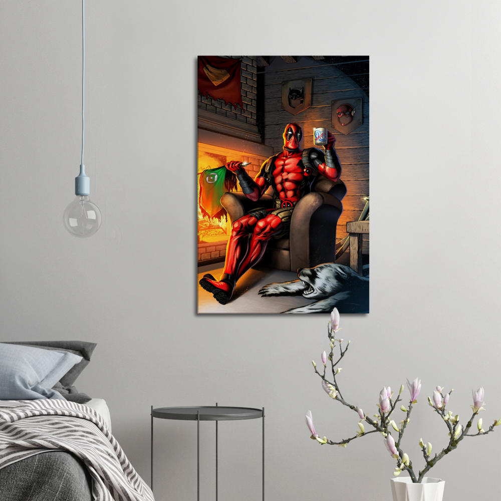 Let's Warm up -Large Canvas