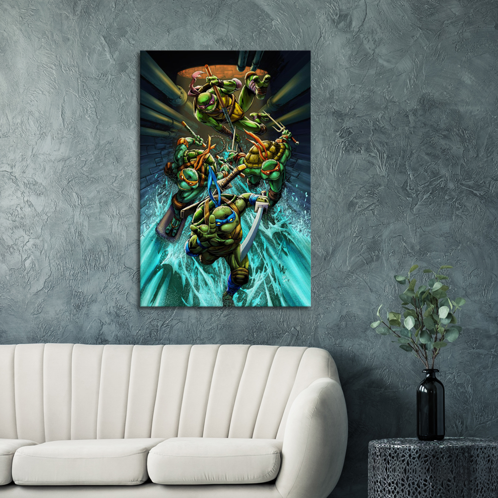 TMNT-Large Canvas
