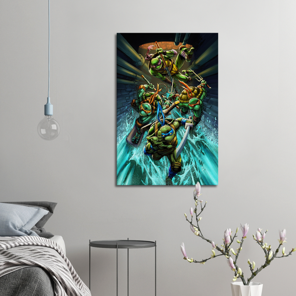 TMNT-Large Canvas