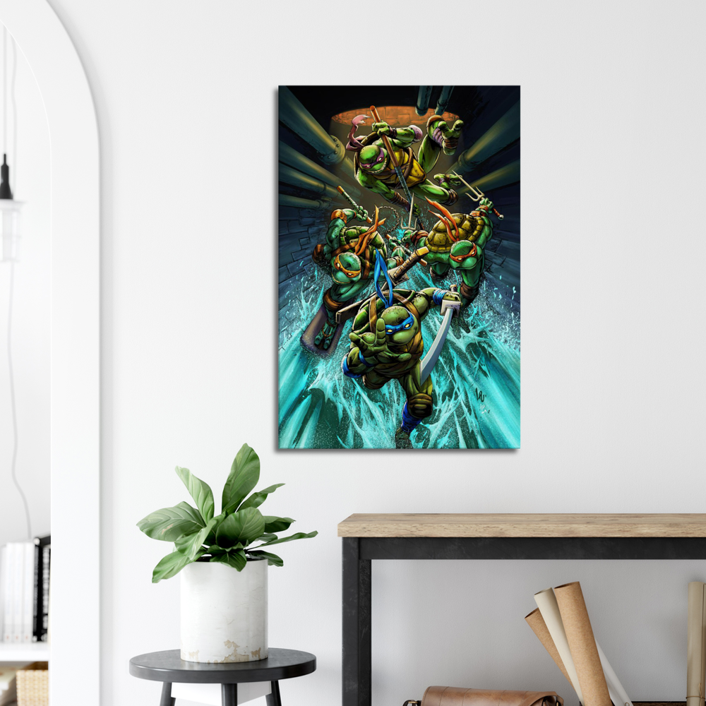 TMNT-Large Canvas