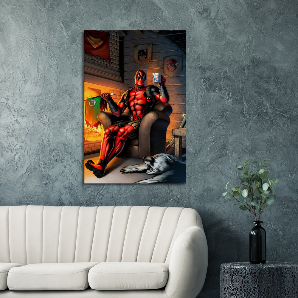 Let's Warm up -Large Canvas