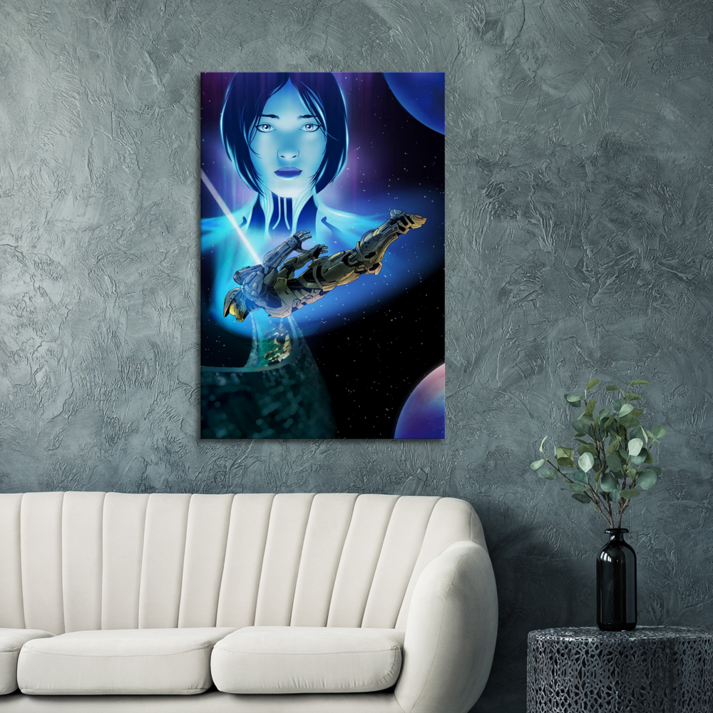 I'm not doing this for mankind -Large Canvas