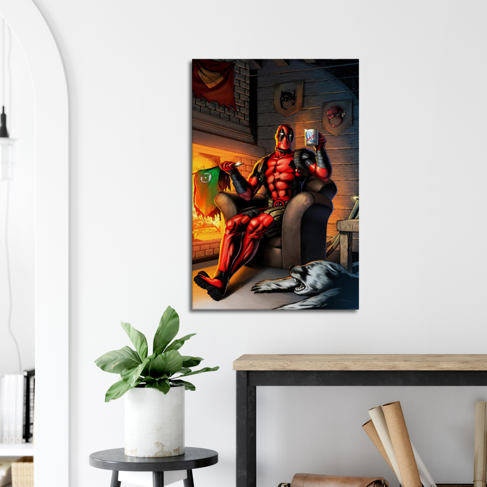 Let's Warm up -Large Canvas