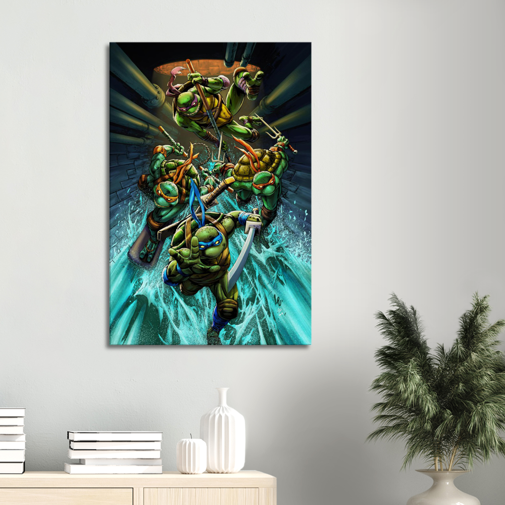 TMNT-Large Canvas
