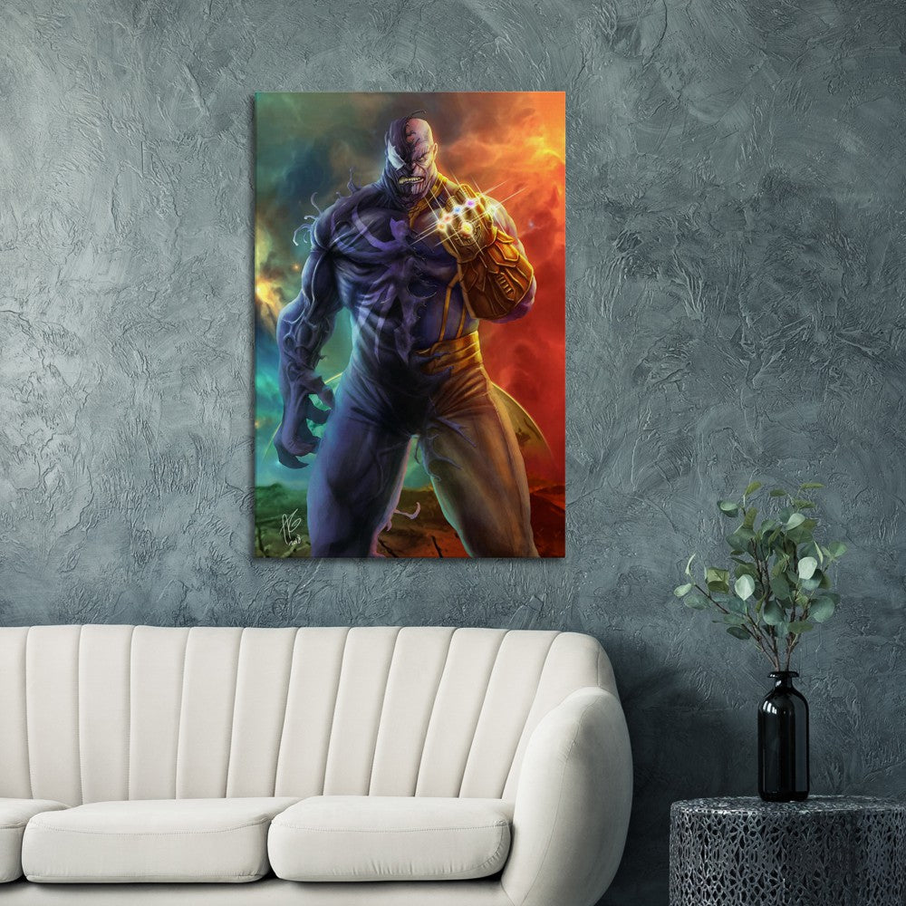 Venomous Thanos -Large Canvas