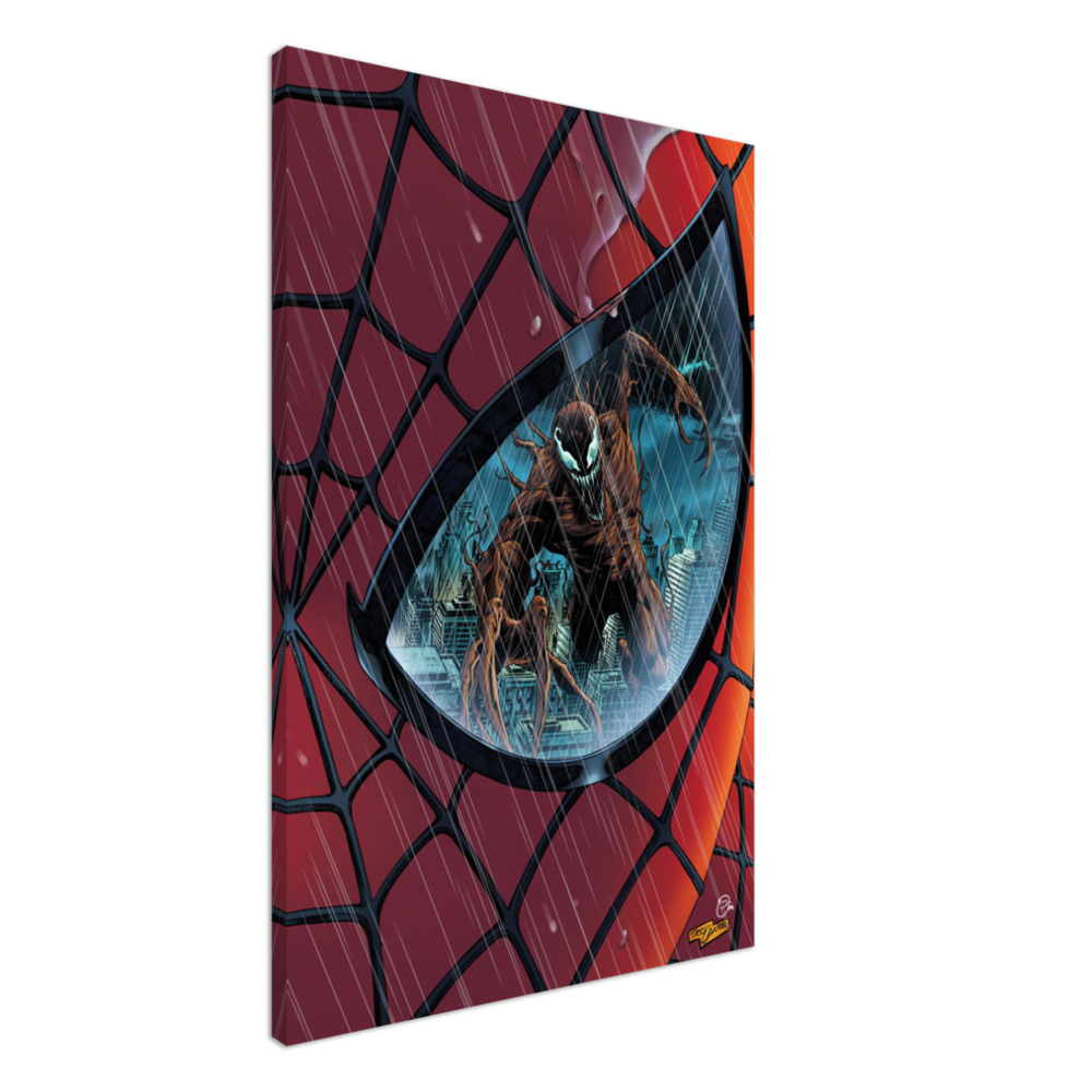 Spider Eyes Carnage-Large Canvas