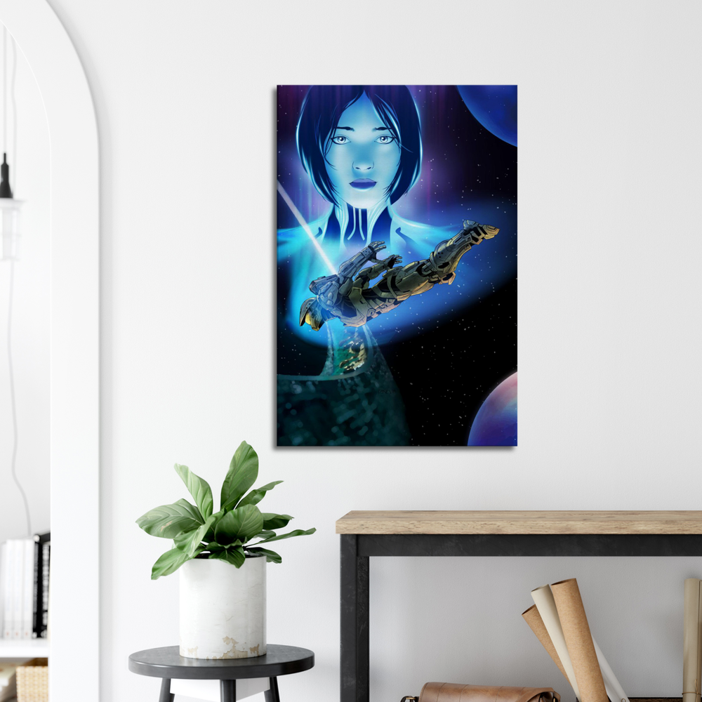 I'm not doing this for mankind -Large Canvas