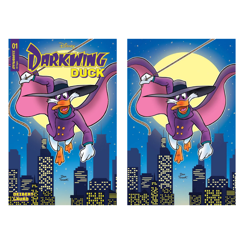 DARKWING DUCK #1 Dan Parent Exclusive Variant-Bundle Set