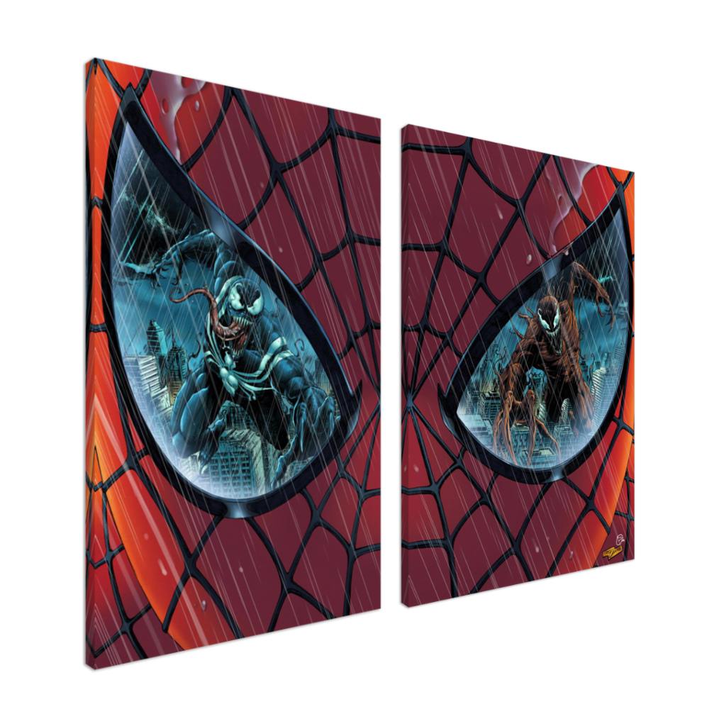 Spiderman (Venom and Carnage) Eyes Set