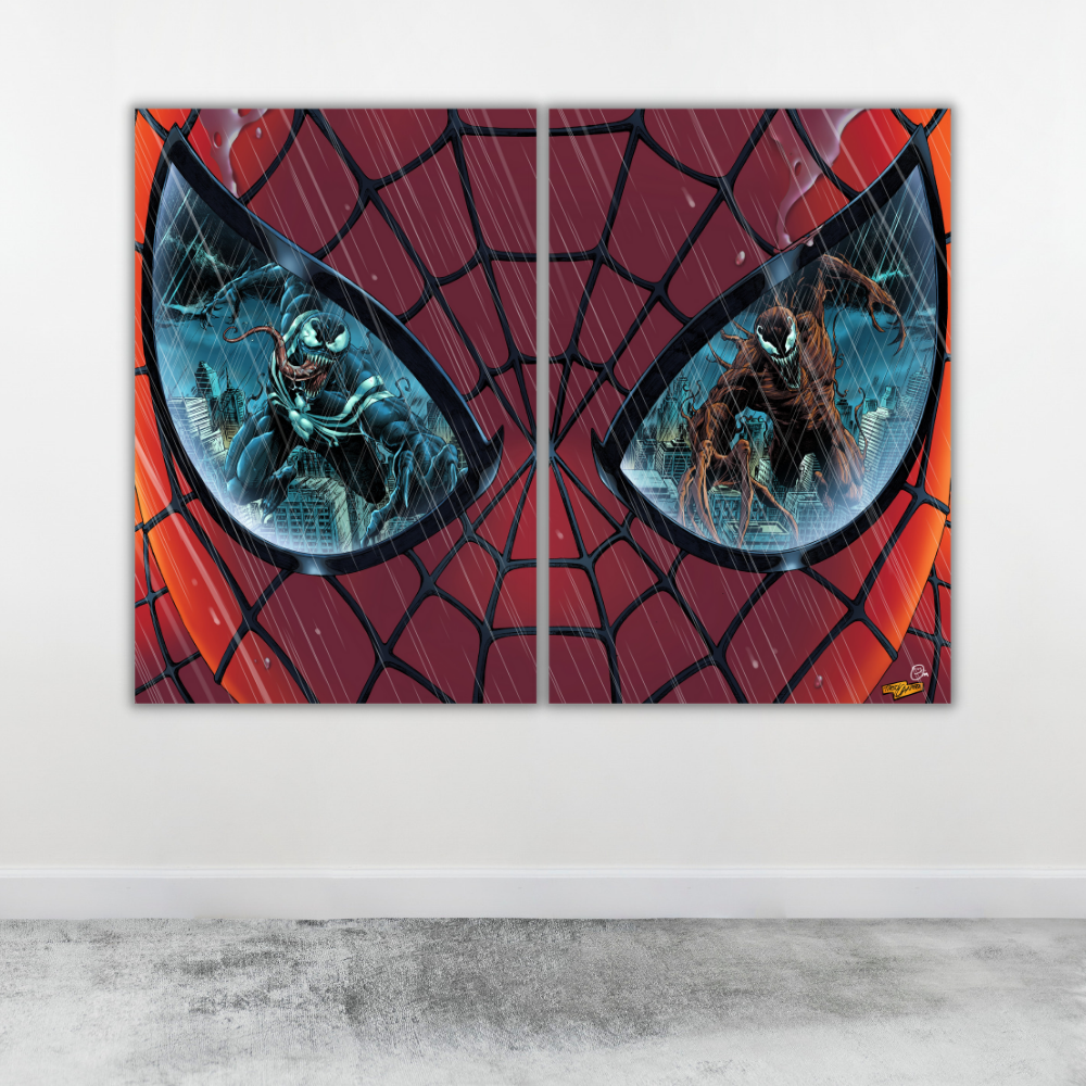 Spiderman (Venom and Carnage) Eyes Set