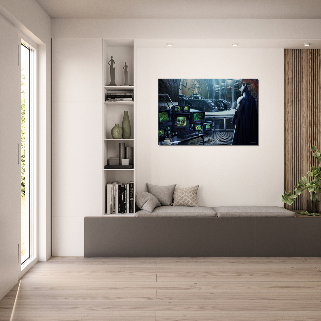 The Cave Under The Mansion-Large Canvas