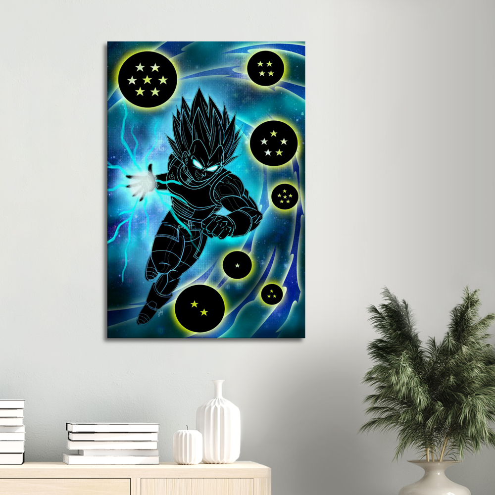 Cosmic Vegeta-SMALL Canvas
