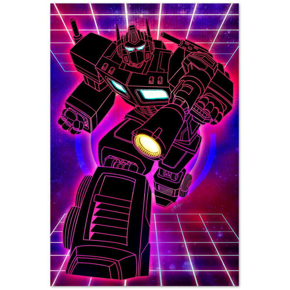 Cosmic Optimus Prime-Art Print