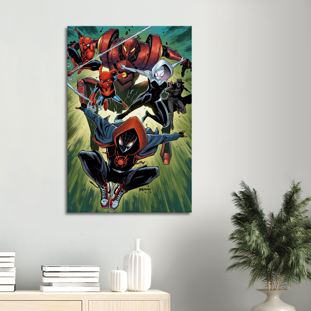 Into The Spiderverse -Large Canvas