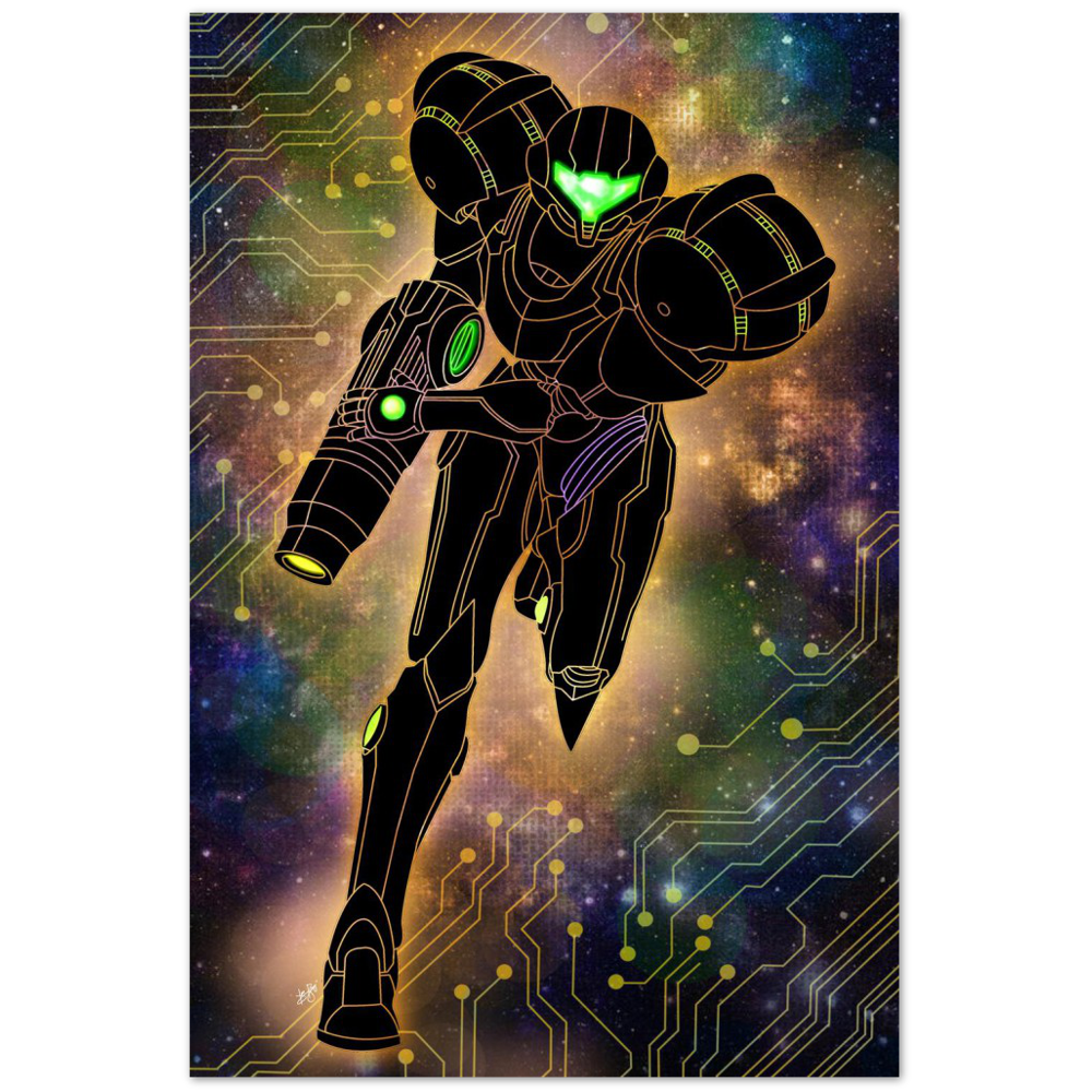Cosmic Samus-Art Print