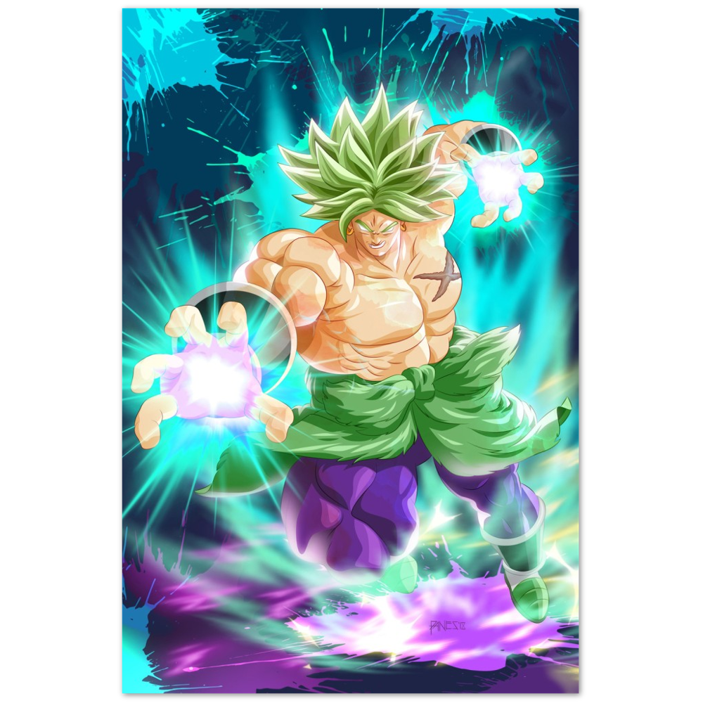 Broly Berzerk-Art Print