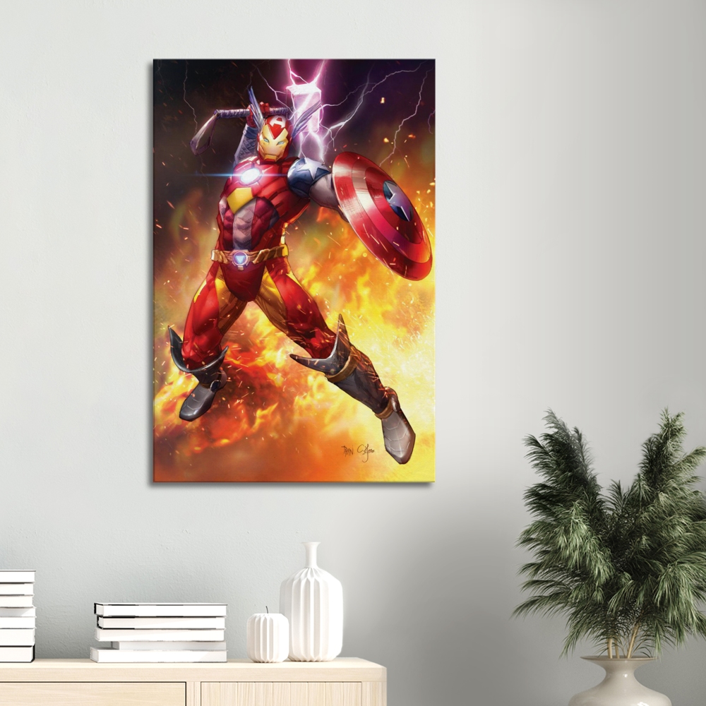 Captain Iron Thor - Large Canvas