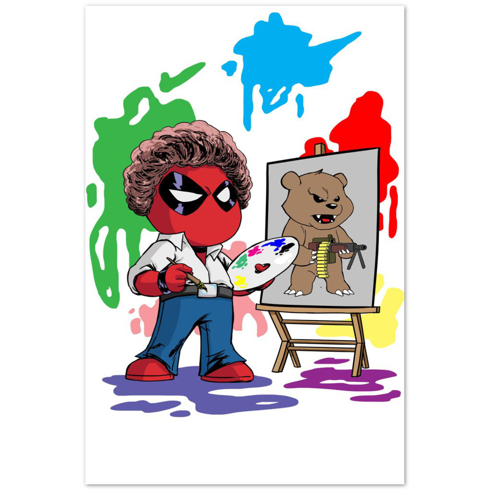We don't make mistakes-Art Print