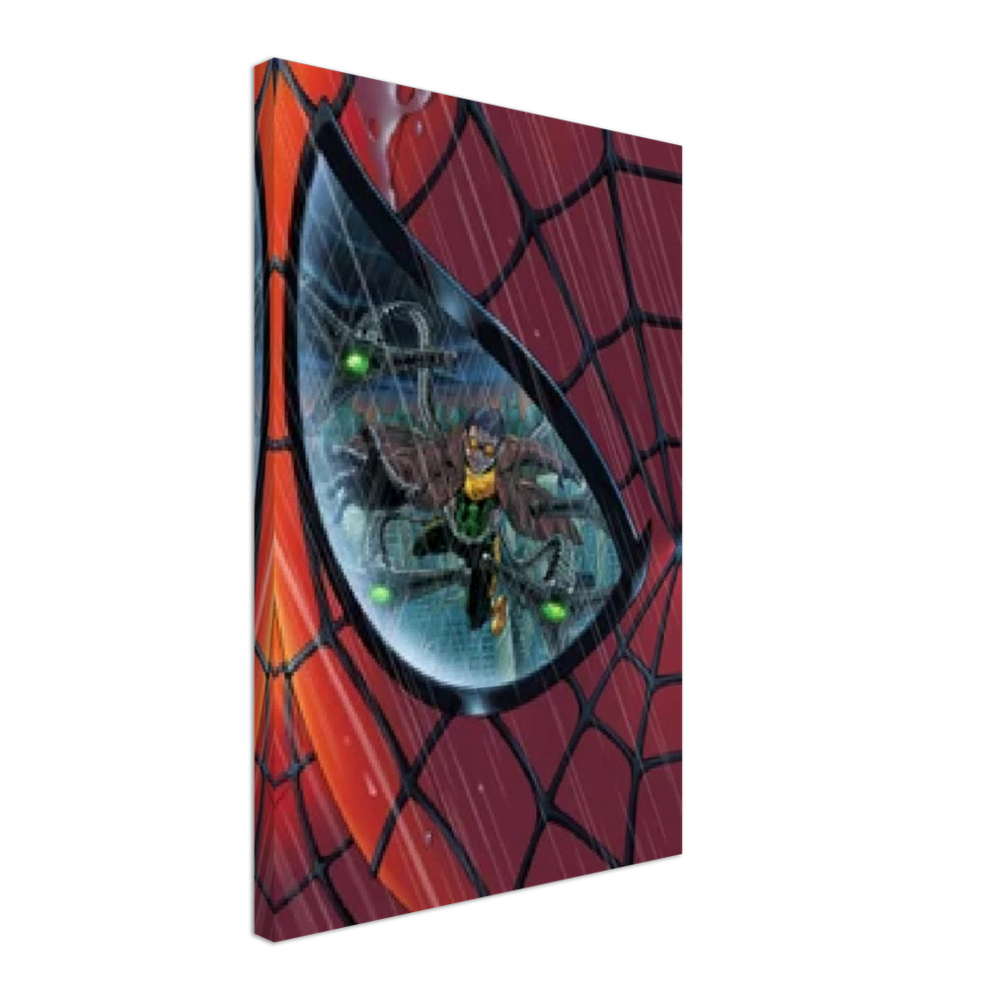 Spider Eyes Doc Ock-Large Canvas