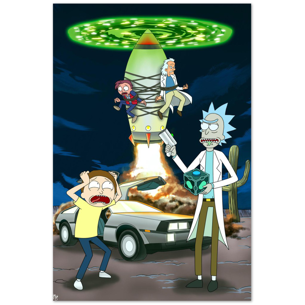 Back to the Future… or not?-Art Print