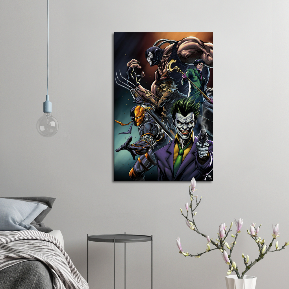 Gotham Villains -Small Canvas