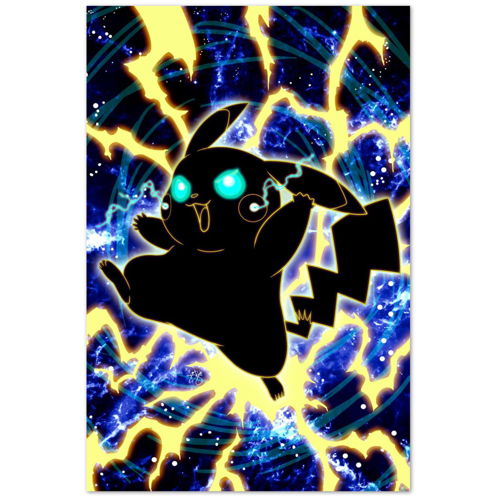 Cosmic Pikachu-Art Print