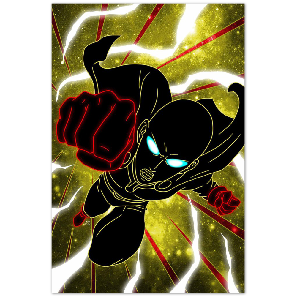 Cosmic One Punch Man-Art Print