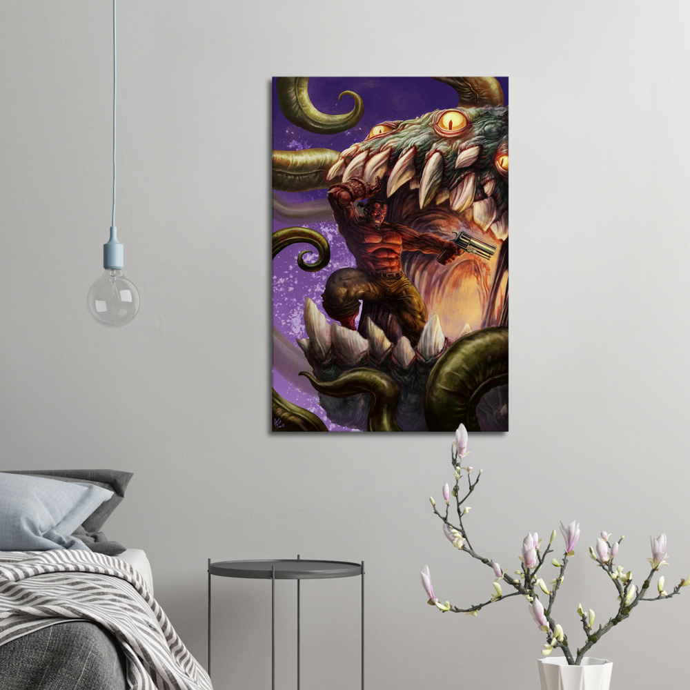 Hellboy -Large Canvas