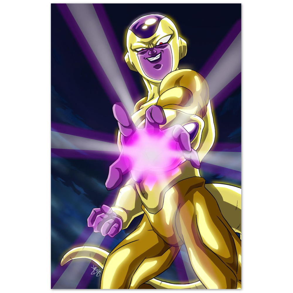 Golden Freiza-Art Print