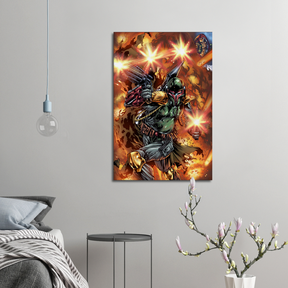 The Bounty Hunter -Small Canvas