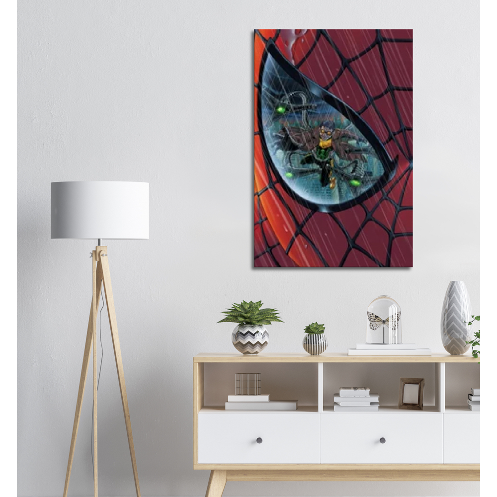 Spider Eyes Doc Ock-Large Canvas