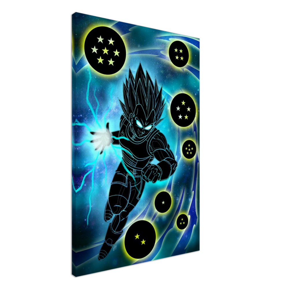 Cosmic Vegeta-SMALL Canvas
