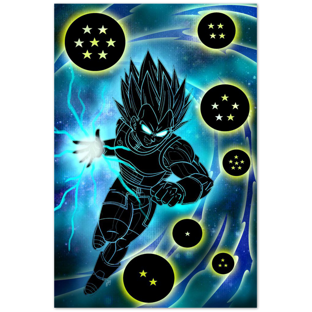 Cosmic Vegeta-Art Print