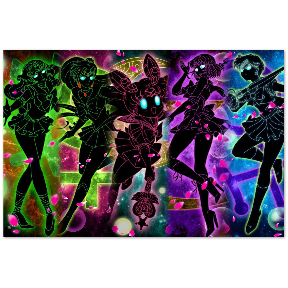 Cosmic Sailor Scouts Outer Planet-Art Print