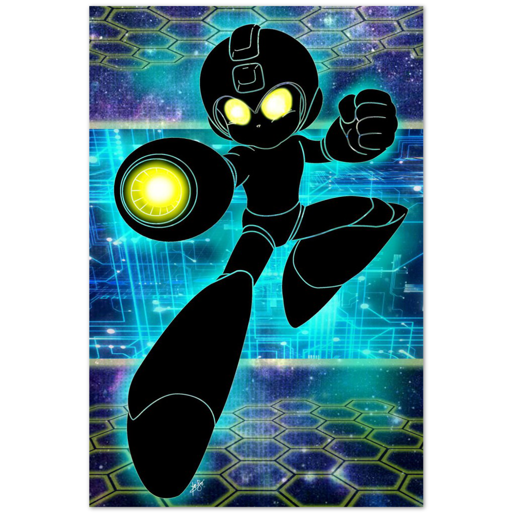 Cosmic Megaman-Art Print