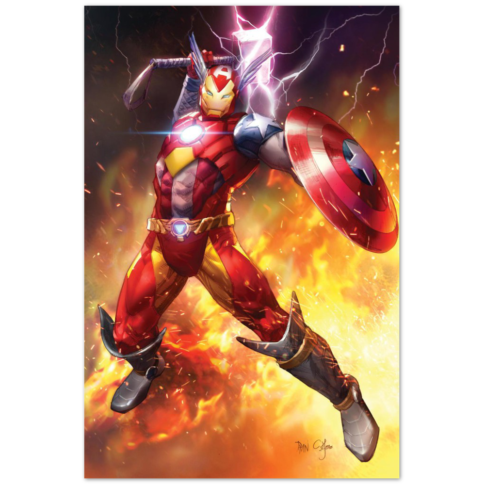 Captain Iron Thor-Art Print
