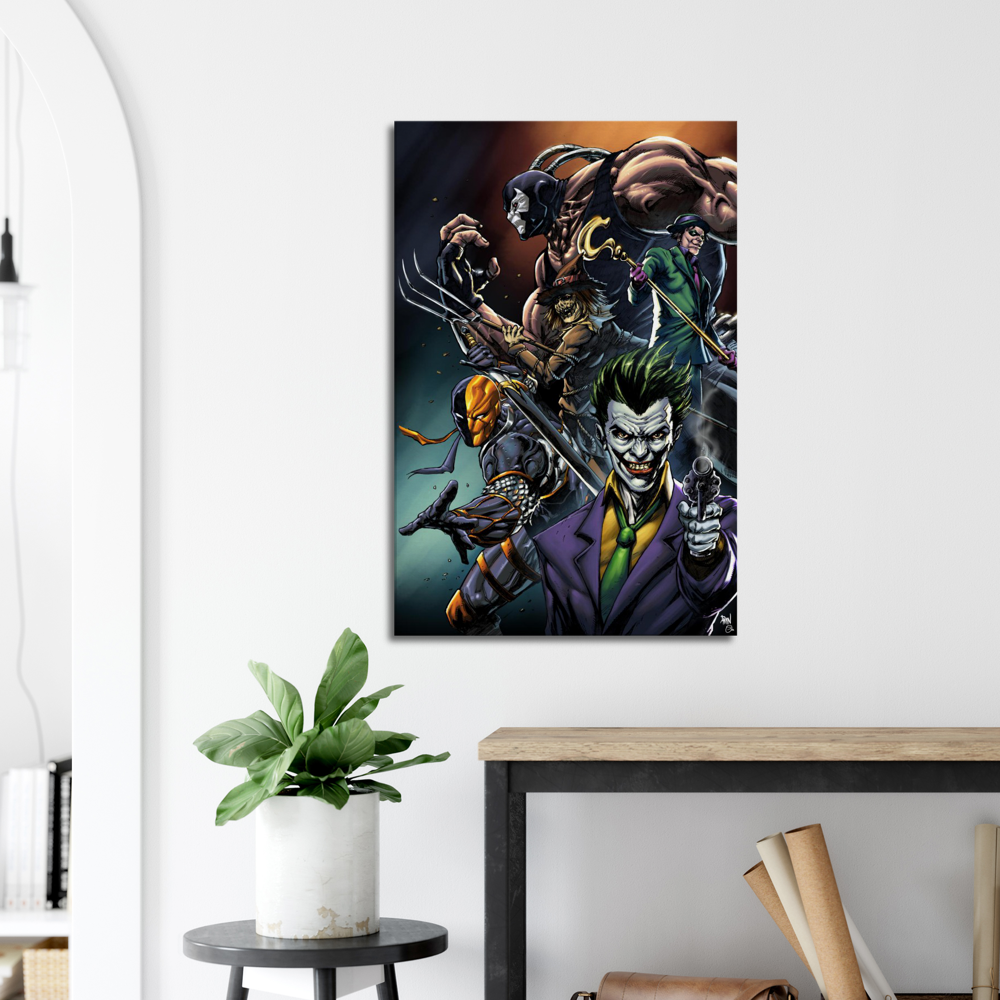 Gotham Villains -Small Canvas