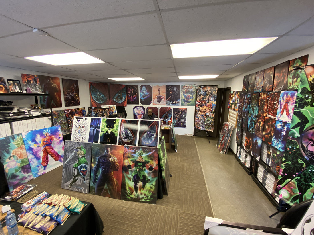 The MAZE Art & Comics Gallery is making a splash again in Edmonton