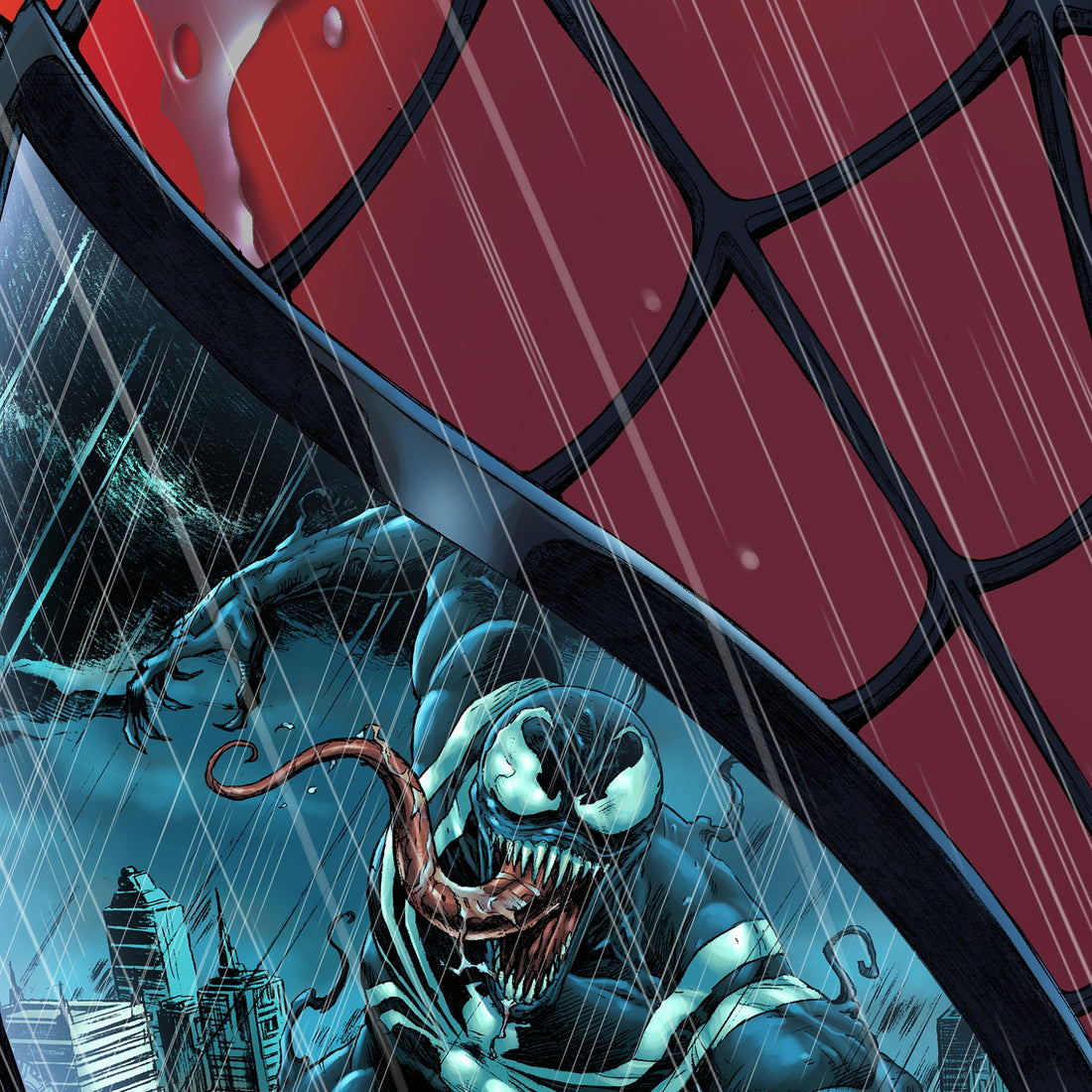 Spider Man Eyes Venom-16x24 Giclée Art Print