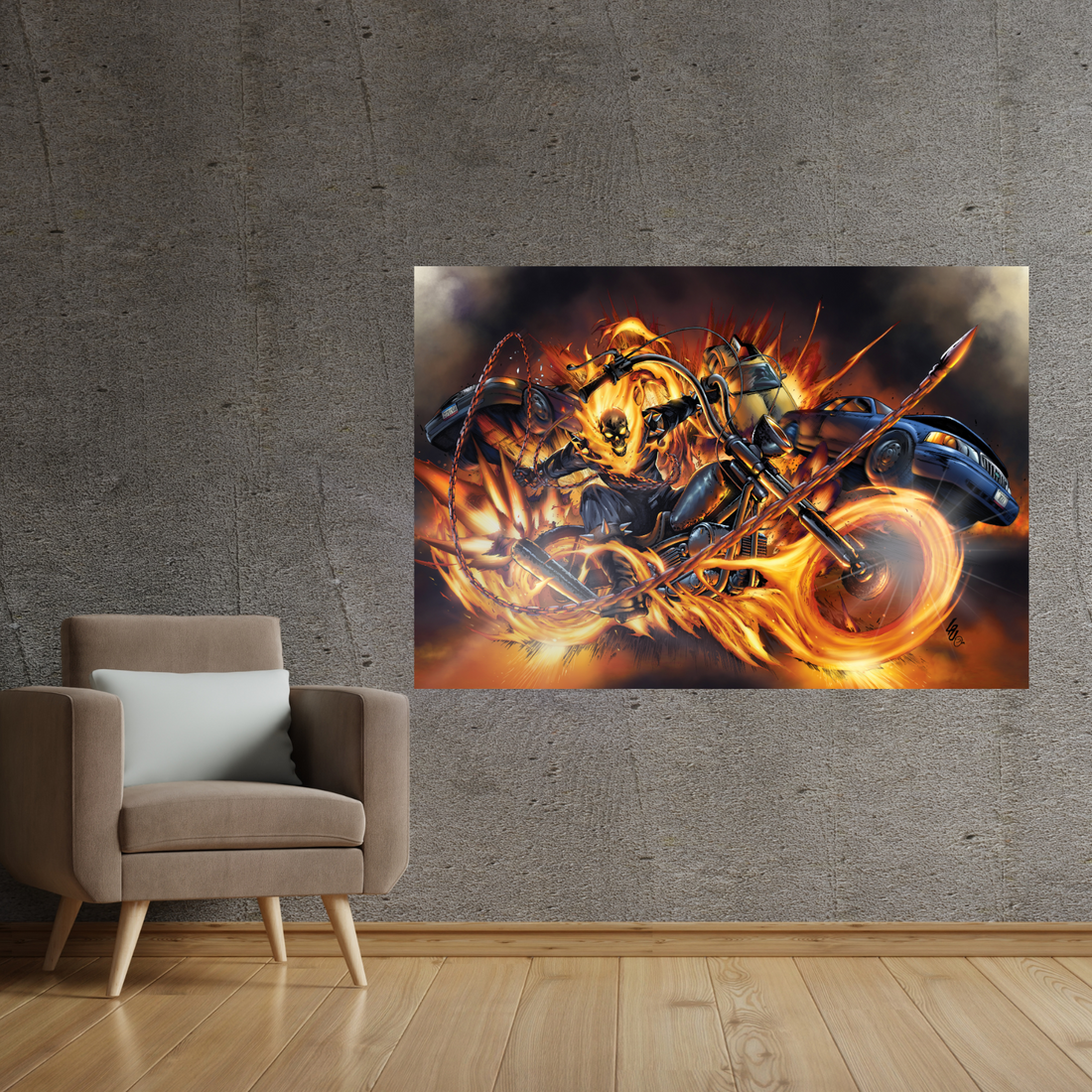 Ghost Rider Large Acrylic