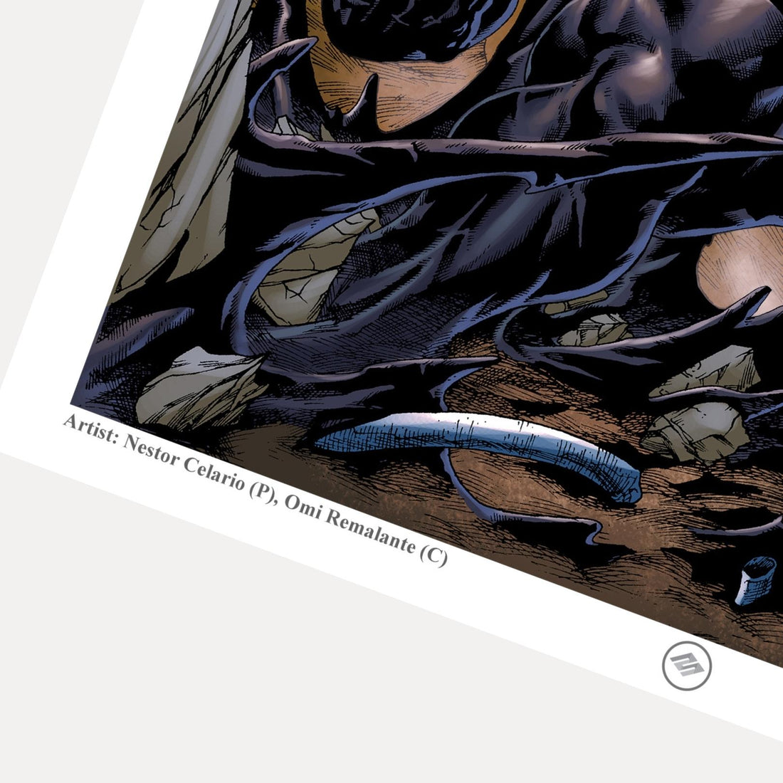 Spiderman vs Venom and Carnage-16x24 Giclée Art Print