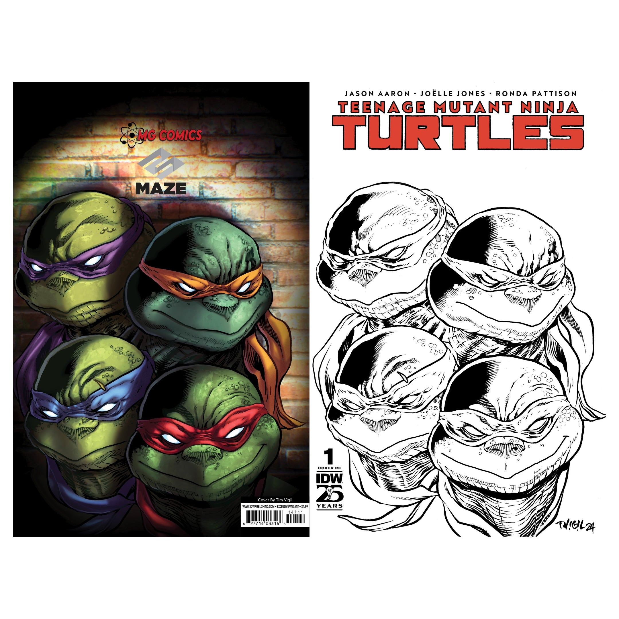 Retail Exclusive Comic Variants – MAZE Studios