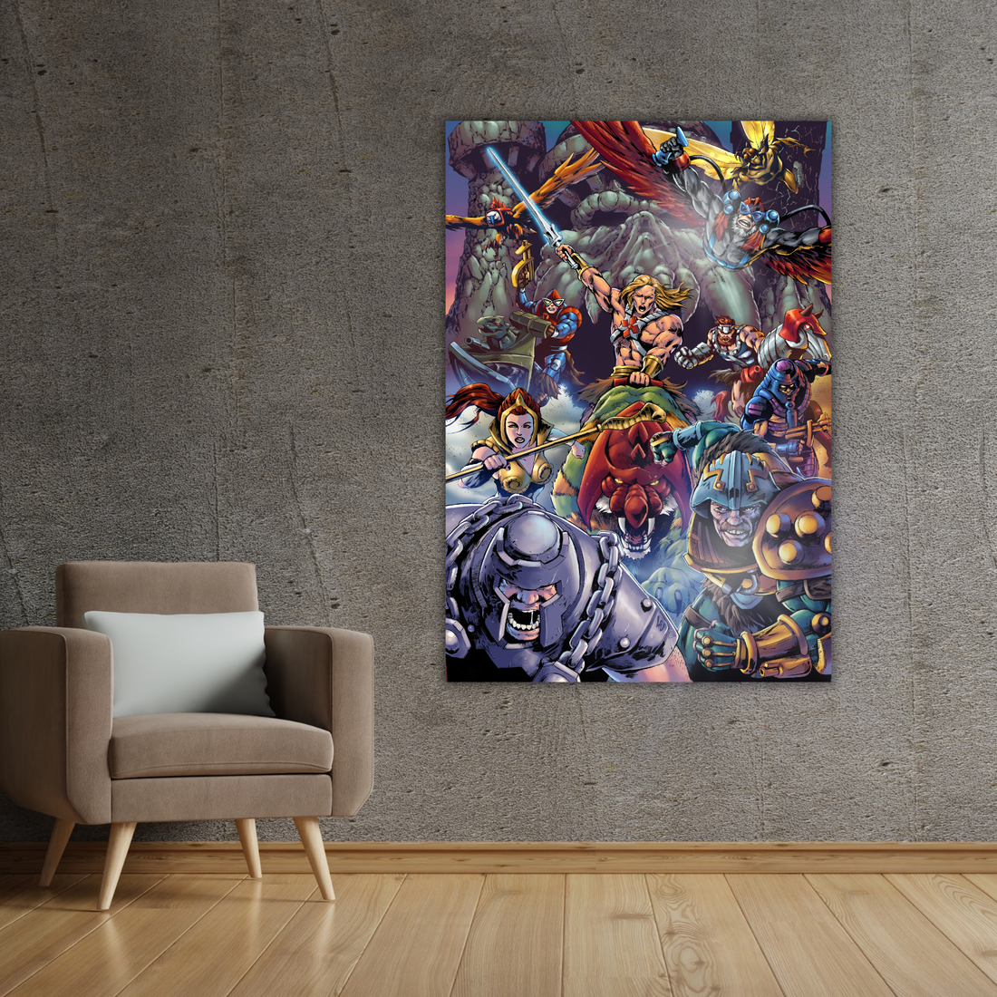 Masters of The Universe Large Acrylic
